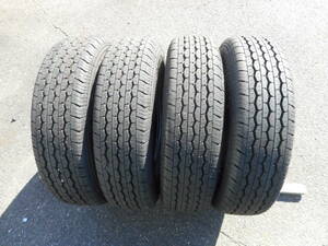 165/80R13 165/80-13 LT ブリヂストン ブリジストン BRIDGESTONE RD-613STEEL 2023年製 新車外し サクシード プロボックス タウンエース