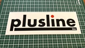 plusline 正規品 ステッカー 台紙サイズ約165×約55mm 1枚