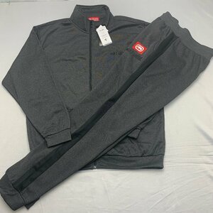 【北海道・沖縄以外送料無料】【新品】ecko unltd.　メンズ 裏起毛スーツ(ストレッチ素材 吸水速乾）　5L　　CGY★22115