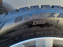 送料込 バリ山ブリザック235/55R18トヨタ純正アルミ_画像7