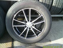 ブラポリ 16インチ アルミホイール 114.3 5穴 205/60R16 RK ステップワゴン ノア VOXY プリウスα 法人送料タイヤホイール区分_画像3