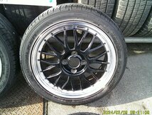 ブラポリ 16インチ タントカスタム 社外 アルミホイール PCD100 195/45R16 ムーヴ ミラ エッセ アクア 法人送料タイヤホイール区分_画像4