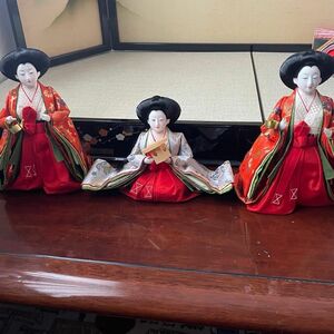 雛人形 ひな人形 三人官女 日本人形 ひな祭り 官女 お雛様 節句用品 桃の節句 コレクション 