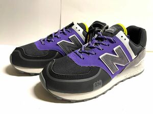 未使用 27.5cm D ニューバランス U574TY2 パープル new balance