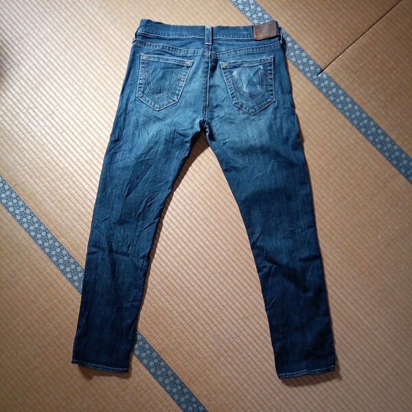 送料無料　トゥルーレリジョン　truereligion dean tapered 33 ストレッチ　ジーンズ デニムパンツ ジーパン　アメリカ製