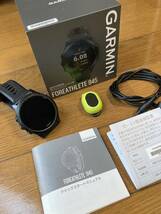 GARMIN ForeAthlete 945 黒 ダイナミクスポッド(RD Pod)セット ランニング トライアスロン ウォッチ GPS 中古_画像1