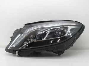 《即決あり》 ベンツ Sクラス W222 前期 純正 左 ヘッドライト LED 【 A 222 906 86 02 】 (M092435)