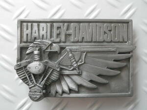 HARLEY DAVIDSON ハーレーダビッドソン　ベルトバックル　イーグル　80'sヴィンテージ ショベルヘッド　ネコポス送料込み