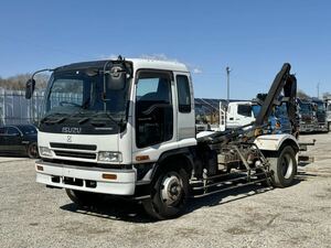 2003・IsuzuForward・アームロール・積載7100kg・Odometer62万㌔・Twinホistシリンダー