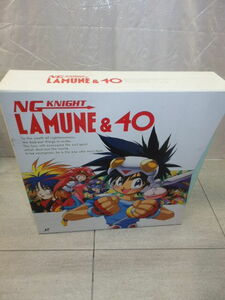 NG KNIGHT LAMUNE & 40 騎士 ラムネ LD 10枚組 BOX TVシリーズ全38話完全収録 復刻盤 レーザーディスク ポストカード タマQ人形 G7501