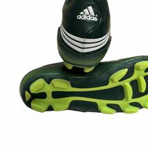 BC927 adidas アディダス +F10 07 THG JP メンズ サッカーシューズ スパイクシューズ US7.5 25.5cm グリーン ホワイト 美品 箱付き_画像6