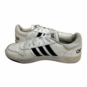 BC950 adidas アディダス メンズ ローカットスニーカー US9 27cm ホワイト ブラックの画像4