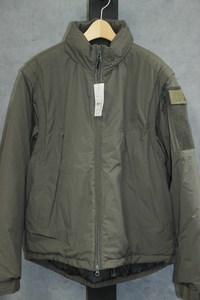 未使用 Abu Garcia (アブガルシア) 2WAY MILITARY PADDING JACKET / L / オリーブ / ミリタリー パディングジャケット / Level7