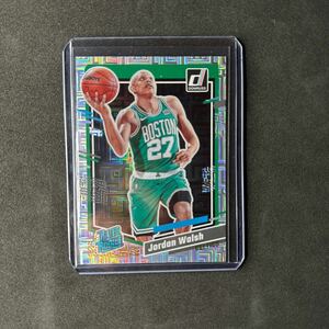 JORDAN WALSH BOSTON CELTICS PANINI 2022-23 DONRUSS CHOICE Rated Rookie RC