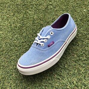 美品24 VANS×LIBERTY AUTHENTIC ヴァンズ×リバティー オーセンティック HW761