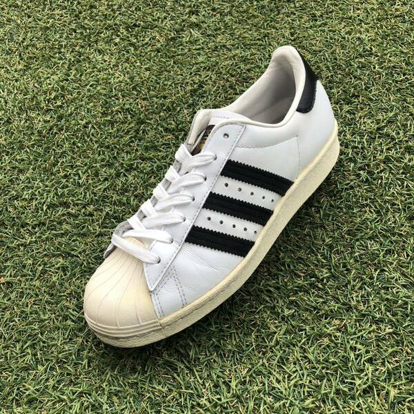 美品23 adidas SS80S アディダス スーパースター80s HW768