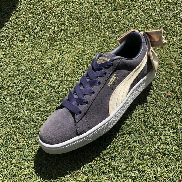 新品24.5 PUMA SUEDE BOW スエード ボウ HW778