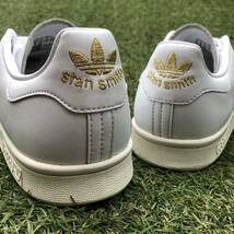 美品24.5 adidas STANSMISTH アディダス スタンスミス HW820_画像9