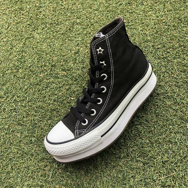 美品23 converse×mini ALL STAR S-PLT HI コンバース×ミニ オールスター ハイ HW826