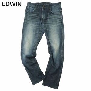 EDWIN エドウィン EX402 XV STANDARD★ USED加工 ストレッチ デニム パンツ ジーンズ Sz.31　メンズ 日本製　A4B00529_1#R