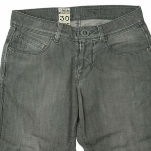 VOLCOM ボルコム 通年 USED加工★ スキニー デニム パンツ ジーンズ Sz.30 メンズ A4B00526_1#Rの画像4