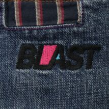 Paul Smith JEANS ポールスミス ジーンズ BLAST刺繍★ USED加工 デニム パンツ ジーンズ Sz.S　メンズ 日本製　A4B00834_2#R_画像7