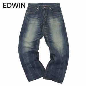 EDWIN Edwin EX05 XV series * USED processing Denim pants jeans Sz.31 men's made in Japan A4B00932_2#R