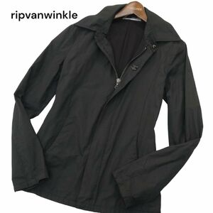 ripvanwinkle Rip Van Winkle через год обратная сторона сетка * блузон жакет Sz.3 мужской чёрный сделано в Японии A4T01662_2#O