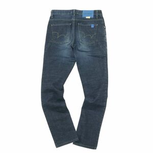 EDWIN Edwin GE22 USED обработка * стрейч обтягивающие джинсы брюки джинсы Sz.XS мужской сделано в Японии A4B00947_2#R