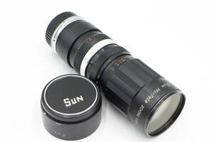 [M-TN 337] SUN HI-TELE ZOOM LENS F:4.8 85-210mm カメラレンズ 