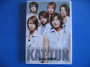 DVD■特価処分■視聴確認済■KAT-TUN Live 海賊帆 [２枚組] /ソロ曲について等のスペシャル・インタビューを収録■No.3215