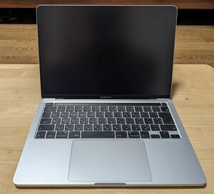 【MacBook Pro】 13インチ 2020 MWP72J/A シルバー Core i5/メモリ16GB/SSD512GB
