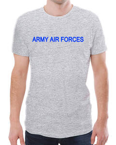 【6oz】【S】ARMY AIR FORCE R【グレー-青】SMALL/ GILDAN男女兼用【STCK.】]【ST/【新品.】]【N/2213