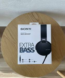 ＊2769 SONY EXTRABASS MDR-XB550AP ヘッドホン ブラック ハンズフリー対応 有線