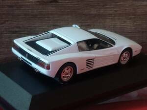 ixo models 1/43 Ferrari Testarossa 1984 (Bianco) フェラーリ・テスタロッサ（model car.com別注）マイアミヴァイスⅡ