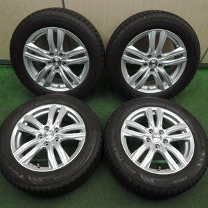 *送料無料*バリ溝！キレイ！9.5分以上★スタッドレス 215/60R17 トーヨー ウインター トランパス TX JOKER PCD114.3/5H★3122316HAス