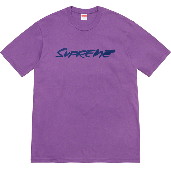 国内正規品【Sサイズ】Supreme Futura Logo Tee シュプリーム フューチュラ ロゴ Tシャツ Purple パープル 紫 納品書あり