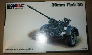 マック MAC 1/72 ドイツ 72053 20mm Flak 30対空機関砲 