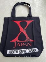 X JAPAN Live at Madison Square Garden 2014.10.11　バッグ_画像1