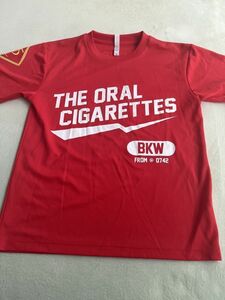 THE ORAL CIGARETTES　ジ オーラル シガレッツ　Tシャツ　M　赤