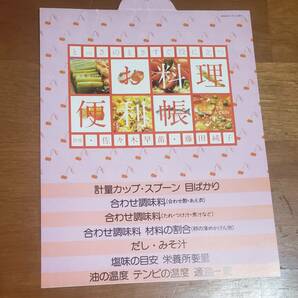 365日のおかず百科/家庭料理/保存決定版/献立/お弁当/材料別/調理別/主婦の友百科シリーズ 発行日：昭和56年9月1日 第20刷の画像4