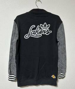 アディダス オリジナル M69953 Jual Varsity Los Angeles Lakers スーパースタージャケット