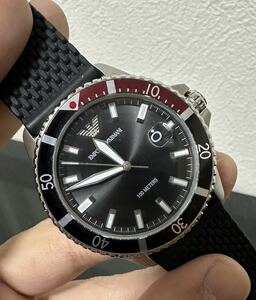 EMPORIOARMANI エンポリオアルマーニ DIVER ダイバーAR11341 ウォッチ腕時計