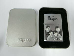 35090◆未使用 ZIPPO ジッポー THE BEATLES ビートルズ ザ・ビートルズ オイルライター 2002年製 