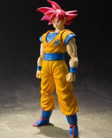 【送料込】S.H.Figuarts スーパーサイヤ人ゴッド孫悟空 ドラゴンボールZ 希少 プレミアムバンダイ限定 フィギュアーツ