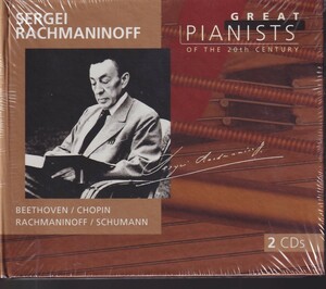 20世紀の偉大なるピアニストたち 81 2CD セルゲイ・ラフマニノフ【輸入盤 希少 未開封】