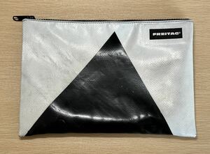 【中古】FREITAG☆F07☆CHUCK☆ポーチM☆フライターグ☆ホワイト☆ブラック☆