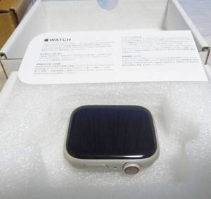 ◆展示品 アップルウォッチ Apple Watch シリーズ7 45mm Straight Auminium CEL Demo(Model A2478) 3J423J/A