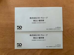 株式会社DDグループ　株主ご優待券　12,000円分