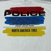 The Police N American tour Tシャツ　Lサイズ_画像6